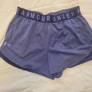 Under Armour Women's Athletic Shorts in Purple